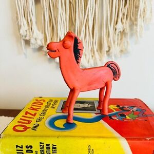 1965 Pokey Gumby's Friend Pony Horse Orange Lakeside Ind.  (3798)